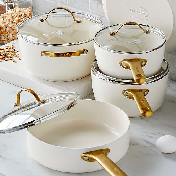 Cookware Sets - Bed Bath & Beyond  Gold kitchen accessories, Cookware set,  Gold kitchen