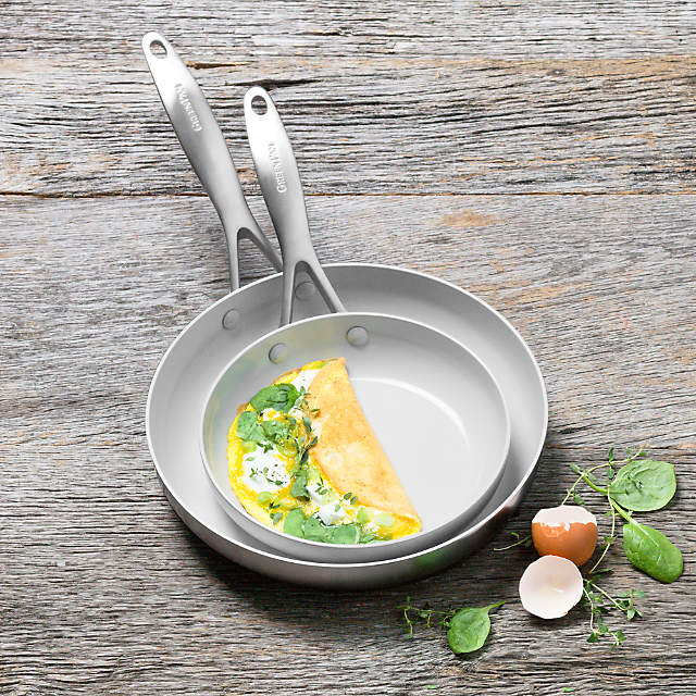 Green Pan Venice Pro 8 and 10 Ceramic Fry Pans, Set of 2 + Reviews, Crate & Barrel Canada