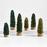 Green Paper Holiday Trees, Set of 6