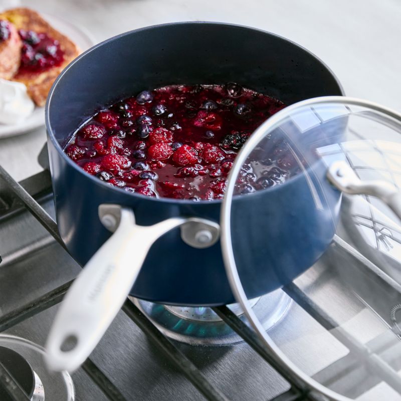 GreenPan Performance Pro Midnight Blue 3Qt. HardAnodized Aluminum Non