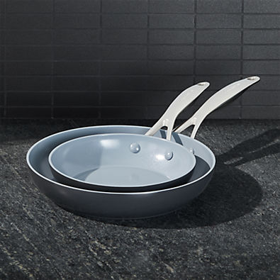 View Green Pan ™ Valencia Pro Ceramic 8" and 10" Fry Pan Set details