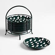 12 Days of Christmas Appetizer Plates with Stand