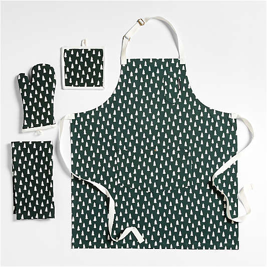 Green Trees Organic Cotton Apron