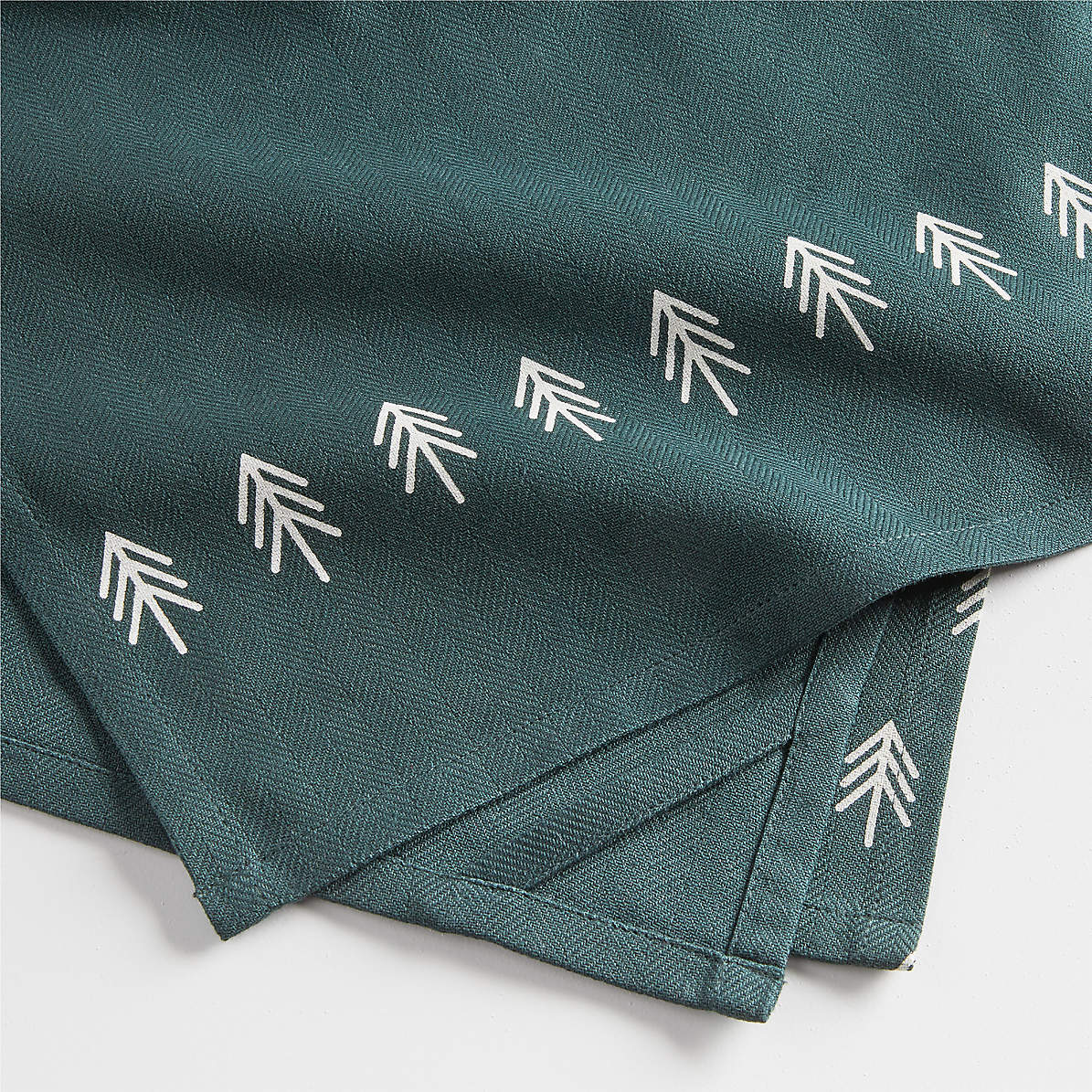 Set of Two 100% Organic Green Cotton Dish Towels