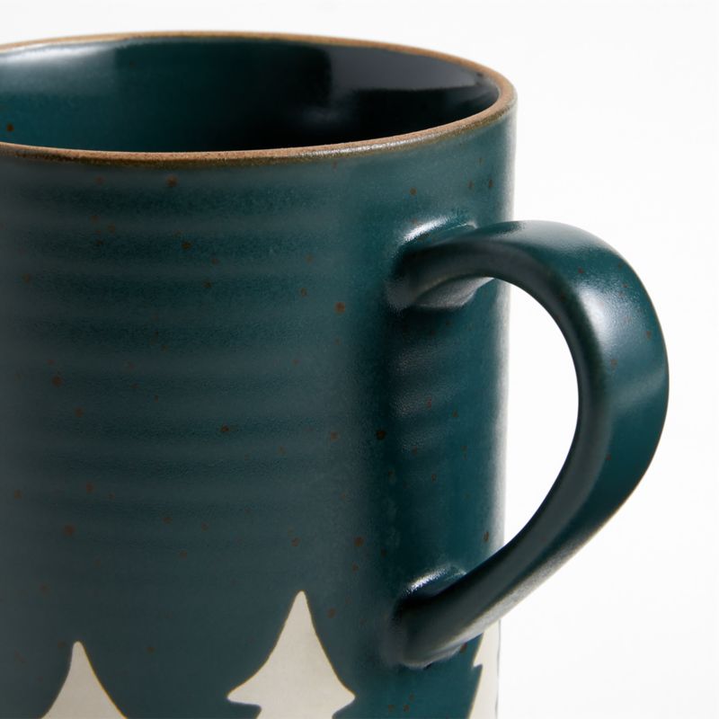 Green Trees 12-oz. Stoneware Mug - image 3 of 4