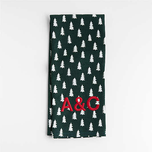 Green Trees Organic Cotton Kitchen Towel
