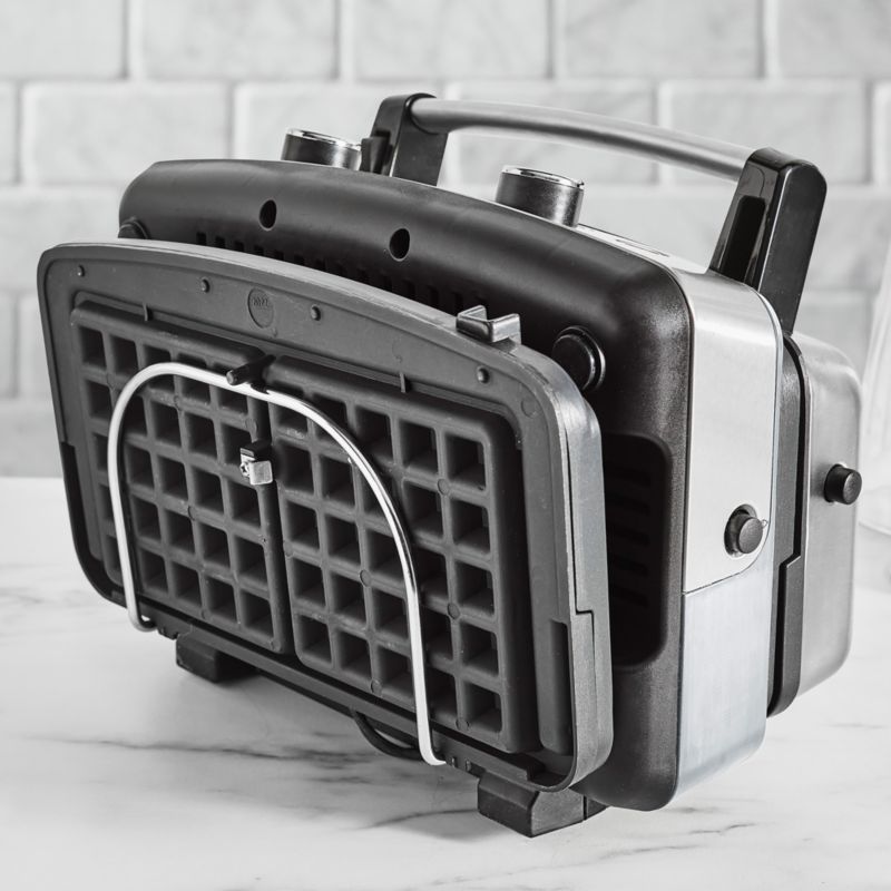 GreenPan ™ Elite 2-Slice Waffle Maker in Stainless Steel - image 4 of 8