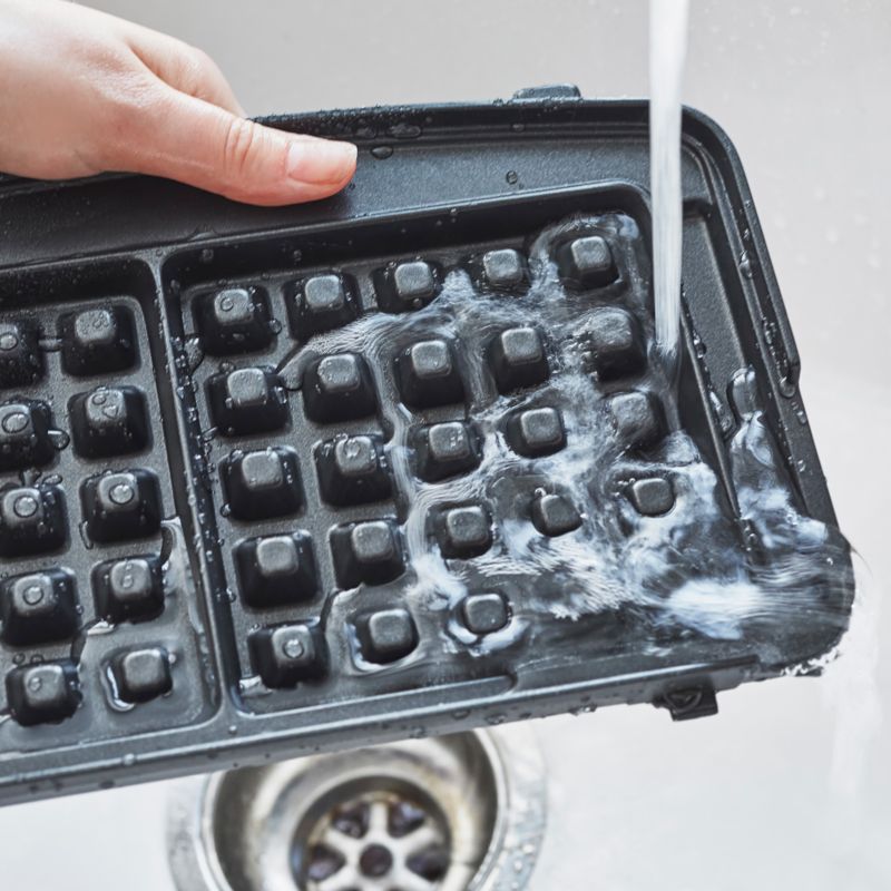 GreenPan ™ Elite 2-Slice Waffle Maker in Stainless Steel - image 3 of 8