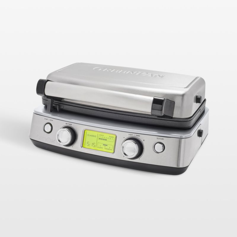 GreenPan ™ Elite 2-Slice Waffle Maker in Stainless Steel - image 0 of 8