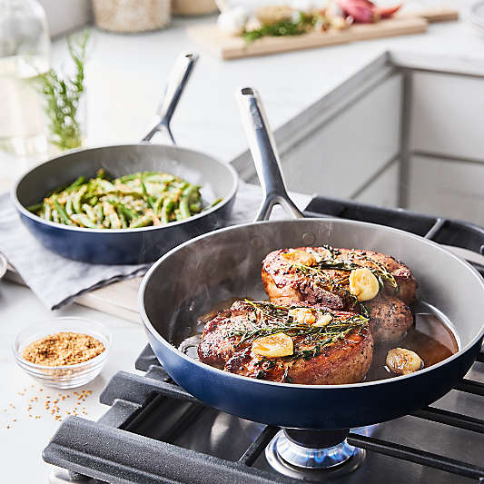 Greenpan ™ GP5 Oxford Blue Hard-Anodized Ceramic Nonstick 14-Piece Cookware Set