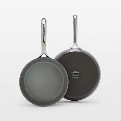 Greenpan ™ GP5 Cocoa Hard-Anodized Ceramic Non-Stick 9.5" and 11" Fry Pan Set