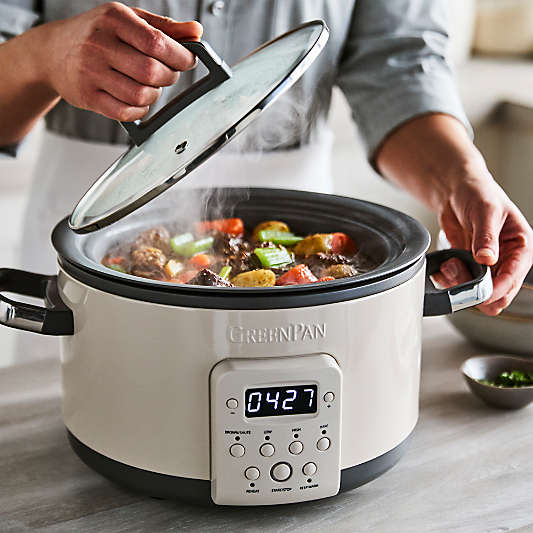 GreenPan™ 4-Qt. Slow Cooker in Macadamia