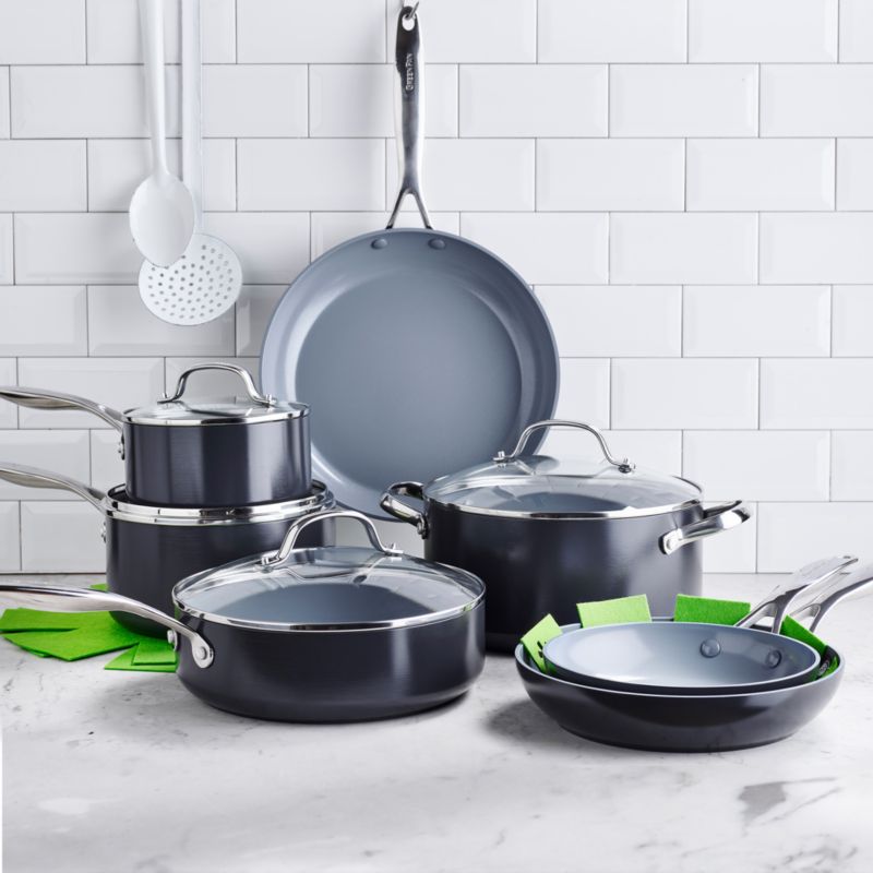 Green Pan ™ Valencia Pro Ceramic Non-Stick 11-Piece Cookware Set - image 4 of 13