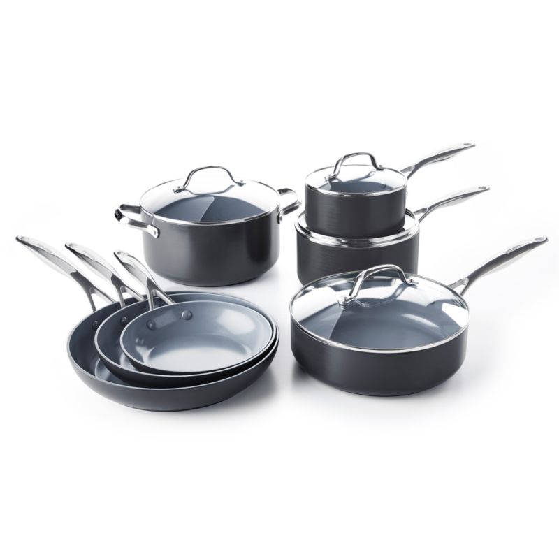 Green Pan ™ Valencia Pro Ceramic Non-Stick 11-Piece Cookware Set - image 12 of 13