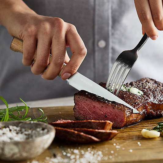Greenpan™ Elite Light Pakka Wood 13-Piece Knife Block Set