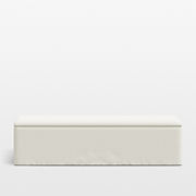 Dundee Indoor/Outdoor White Round Planter