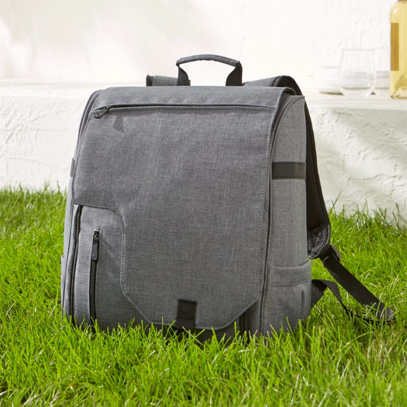 Grey Backpack Cooler