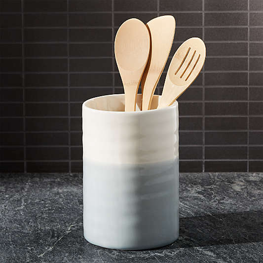 Grey Dip Utensil Holder