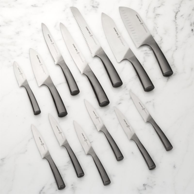 Schmidt Brothers ® Grey Shiplap 15-Piece Knife Set