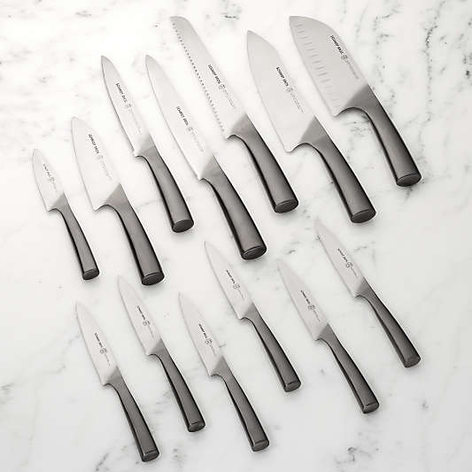 Schmidt Brothers ® Grey Shiplap 15-Piece Knife Set