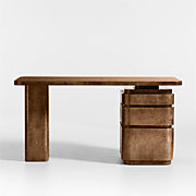 Waylon Executive 70" Grey Oak Desk