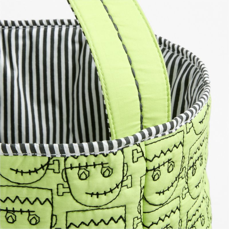 Green Frankenstein Halloween Kids Treat Bag - image 4 of 5