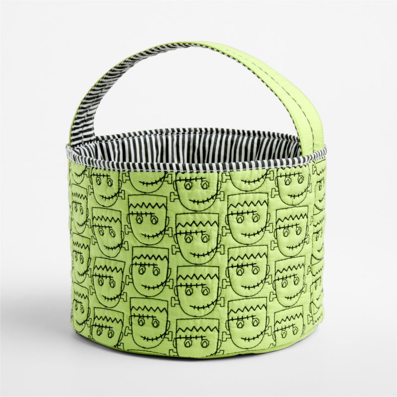 Green Frankenstein Halloween Kids Treat Bag - image 3 of 5