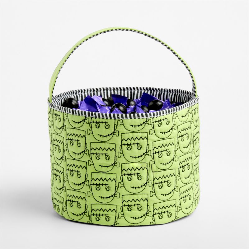 Green Frankenstein Halloween Kids Treat Bag - image 2 of 5