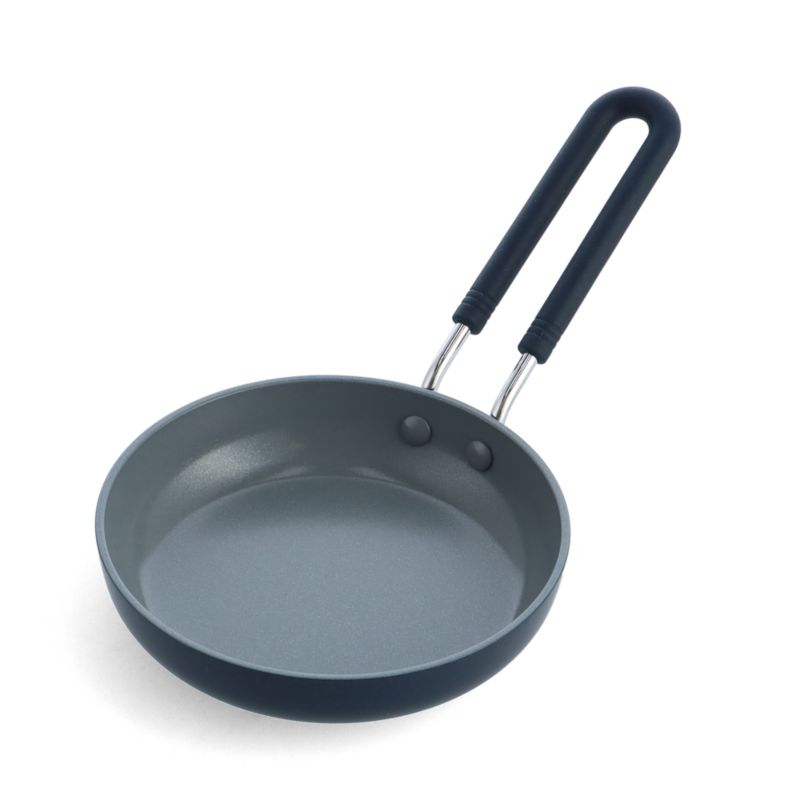 GreenPan ™ Navy Ceramic Non-Stick 5" Mini Round Egg Pan - image 5 of 6