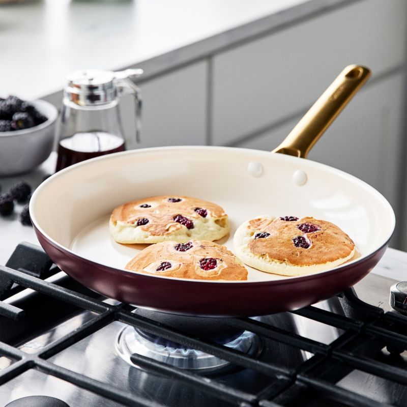 GreenPan ™ Reserve Merlot 2-Piece 10" and 12" Ceramic Non-Stick Fry Pan Set - image 1 of 8