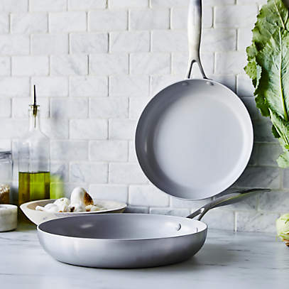 Green Pan Valencia Pro Ceramic 10 and 12 Fry Pan Set + Reviews, Crate &  Barrel Canada