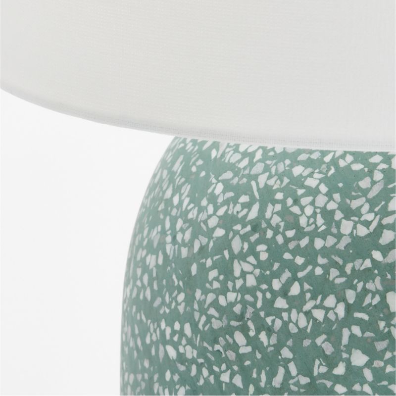 Green Terrazzo Kids Table lamp - image 5 of 6