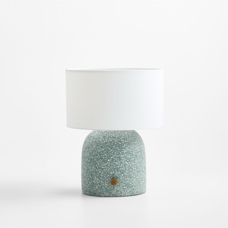 Green Terrazzo Kids Table lamp - image 3 of 6