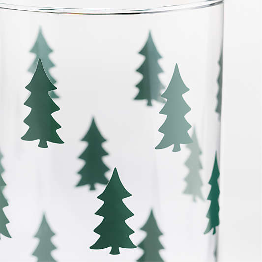 Green Trees 18-oz. Highball Glass