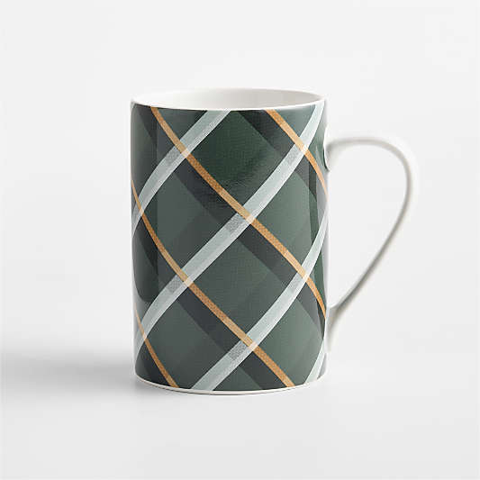 Green Tartan 12.75-oz. Mug