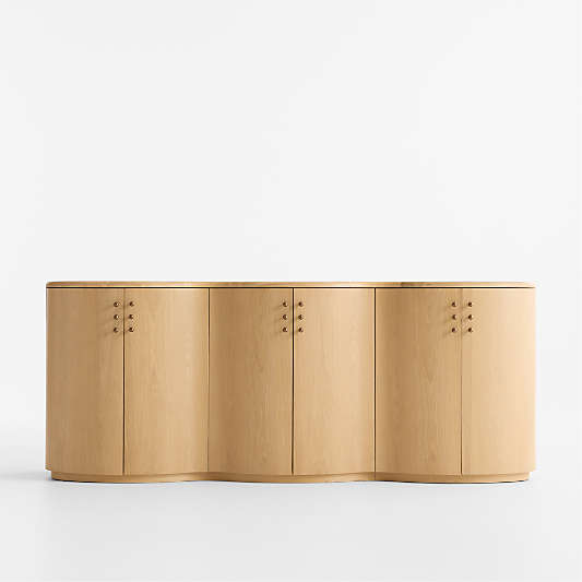 Legacy 80" Oak Wood Credenza by Venus Williams