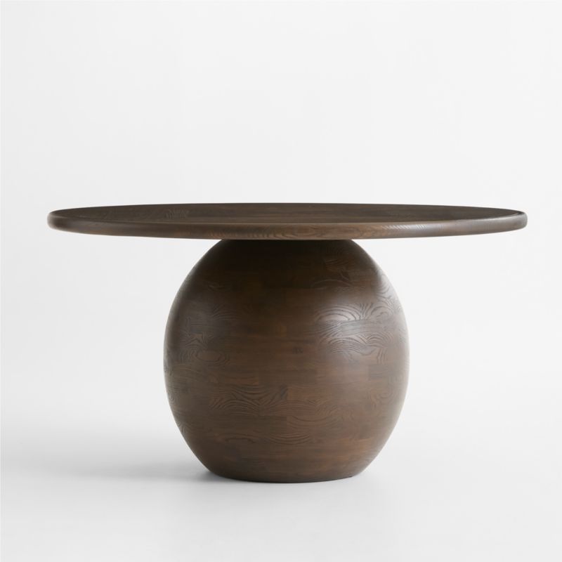 Viewing product image Melbourne 54" Round Wood Pedestal Dining Table by Venus Williams - image 1 of 4