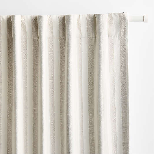 Grand Slam Stripe Kids Blackout Curtain Panel by Venus Williams
