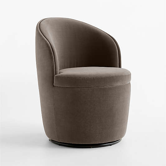 Topspin Taupe Upholstered Dining Chair by Venus Williams
