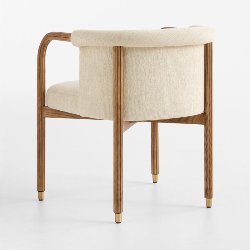 Advantage Ivory Upholstered Wood Dining Chair by Venus Williams - image 3 of 6