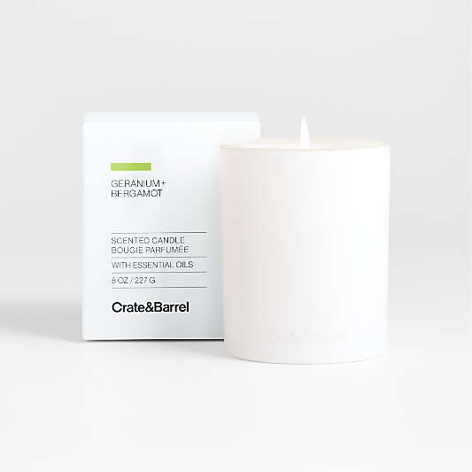 Geranium + Bergamot Candle