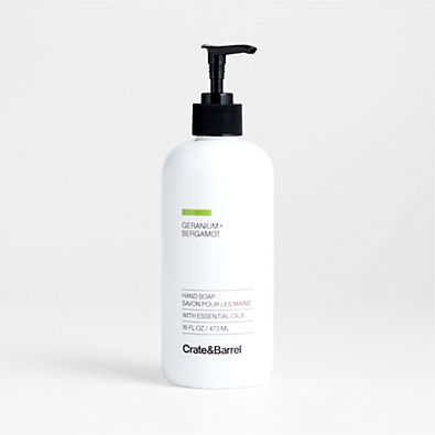 View Geranium + Bergamot 16-oz. Hand Soap details