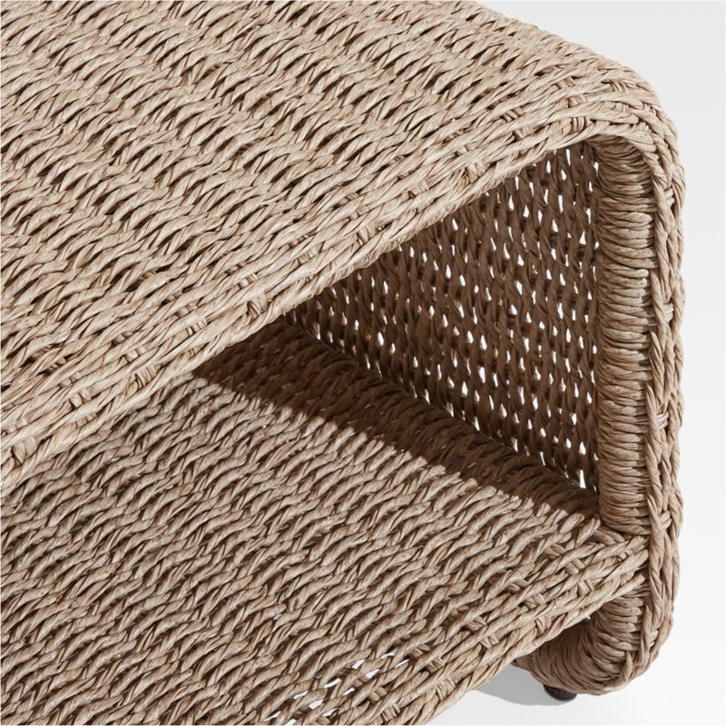 Grotta Outdoor Wicker Coffee Table - image 6 of 7