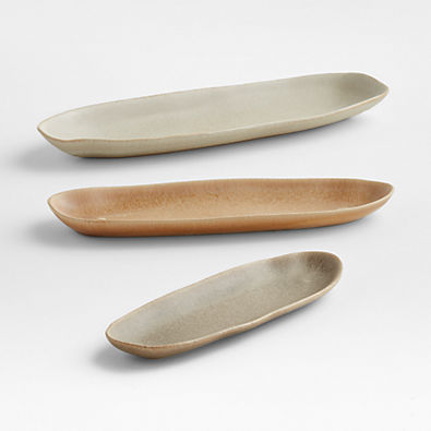 View Grove Neutral Trays, Set of 3 details