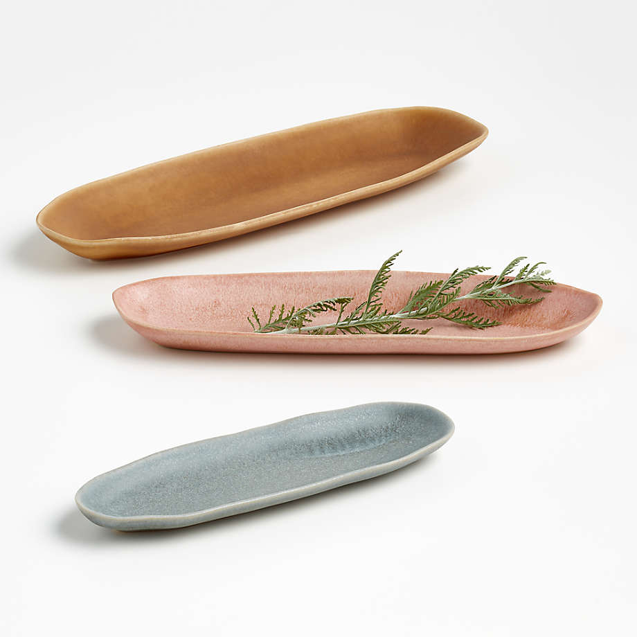 Grove Serving Trays, Set of 3 + Reviews Crate & Barrel