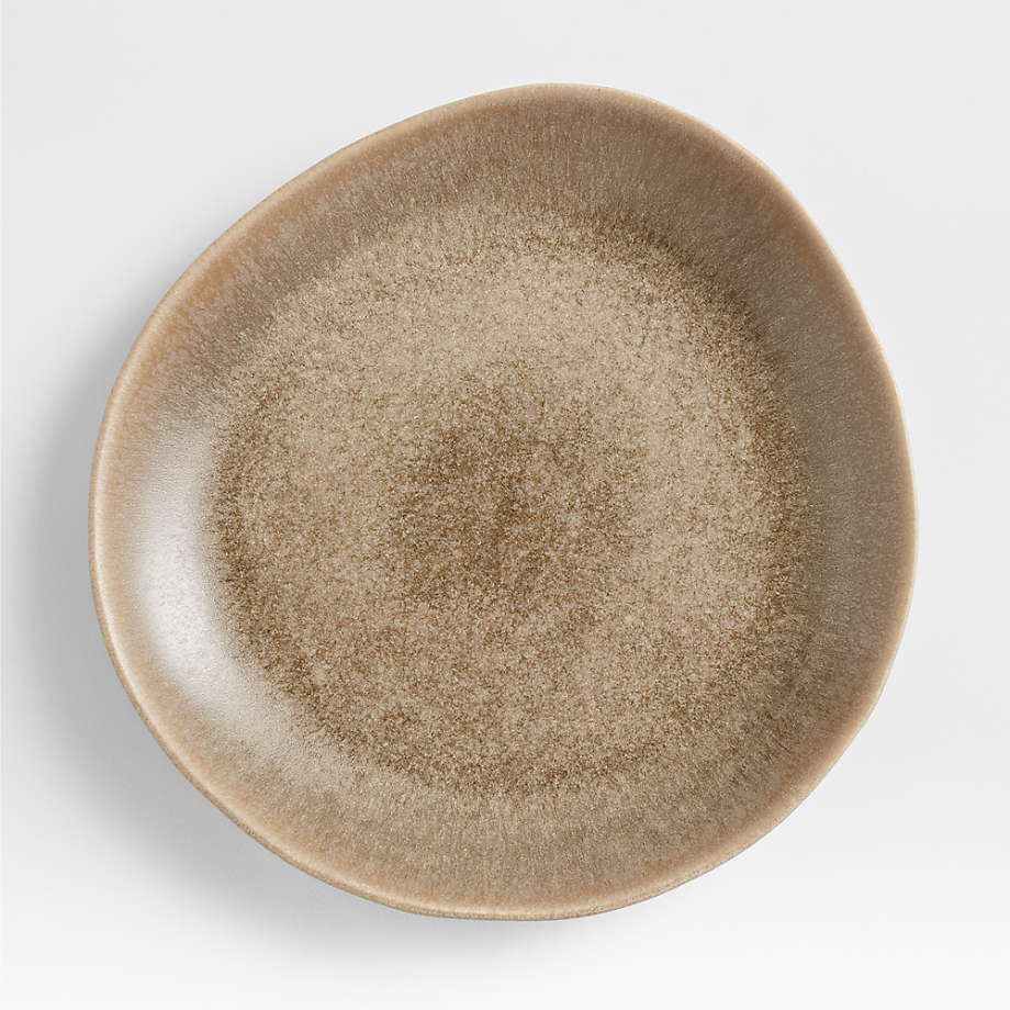 Grove Taupe Dinner Plate