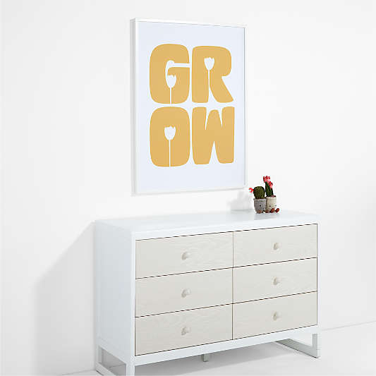 Grow Large Framed Wall Art Print