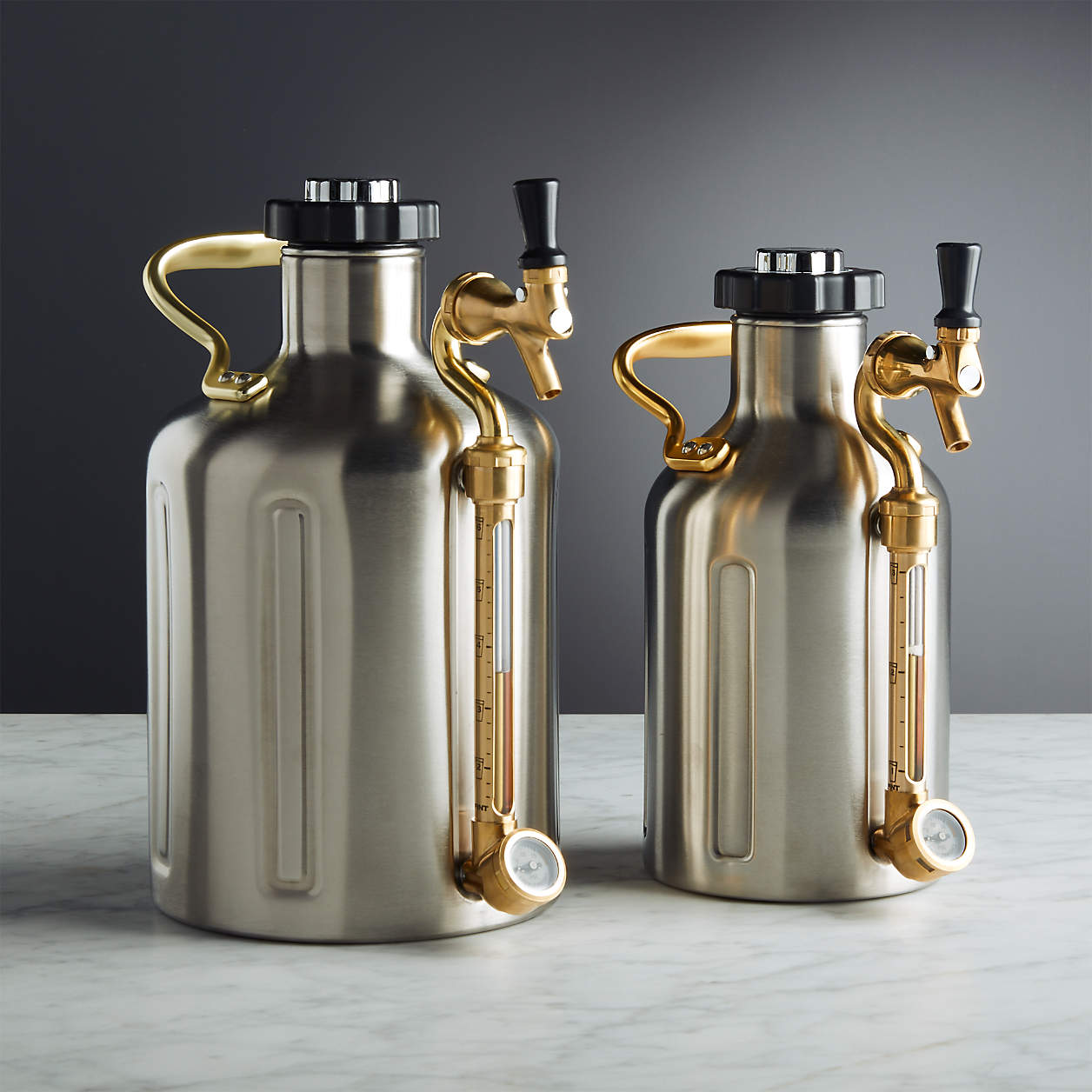 GrowlerWerks Pressurized Growler uKegs Crate & Barrel