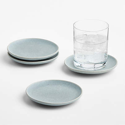 Grove Stoneware Coasters, Set of 4
