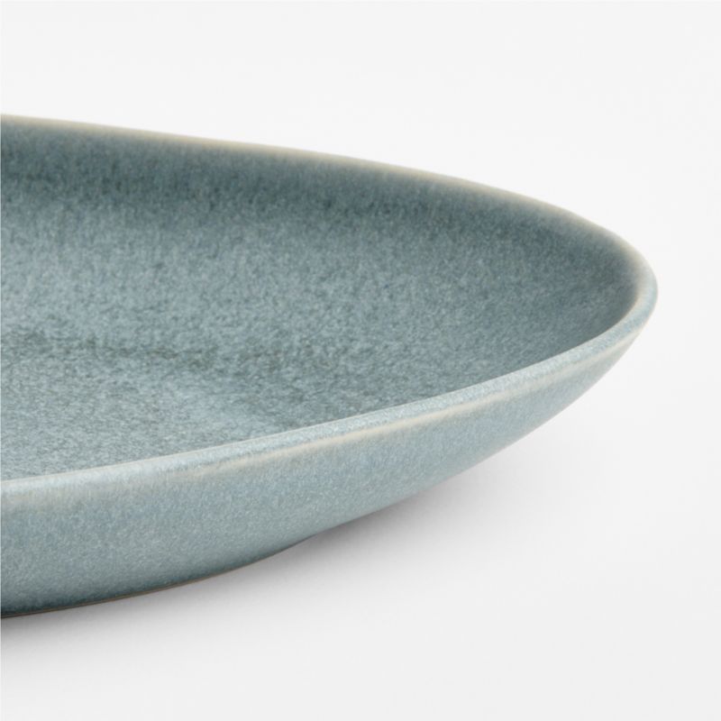 Grove Light Blue Ceramic Serving Platter - image 1 of 2